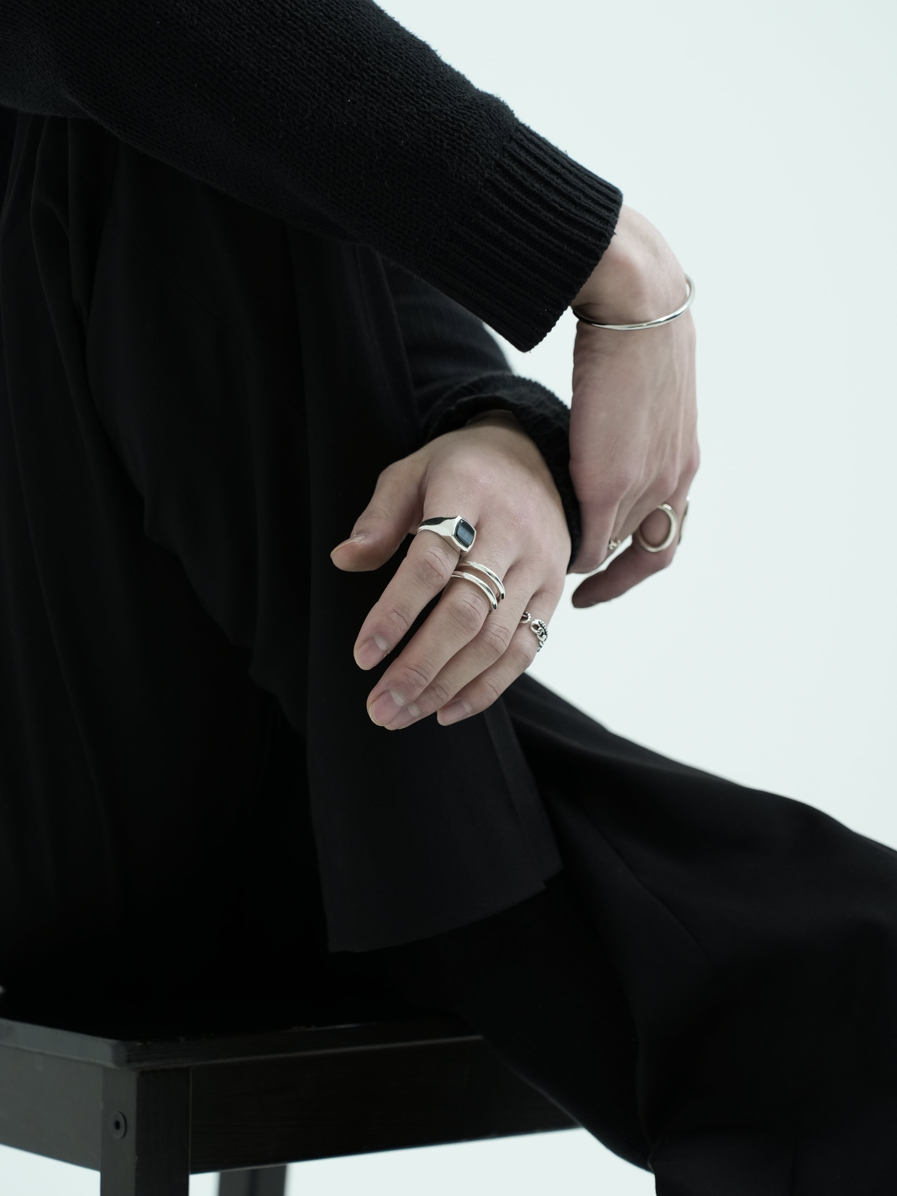 Blue Tiger Eye ring【受注品】