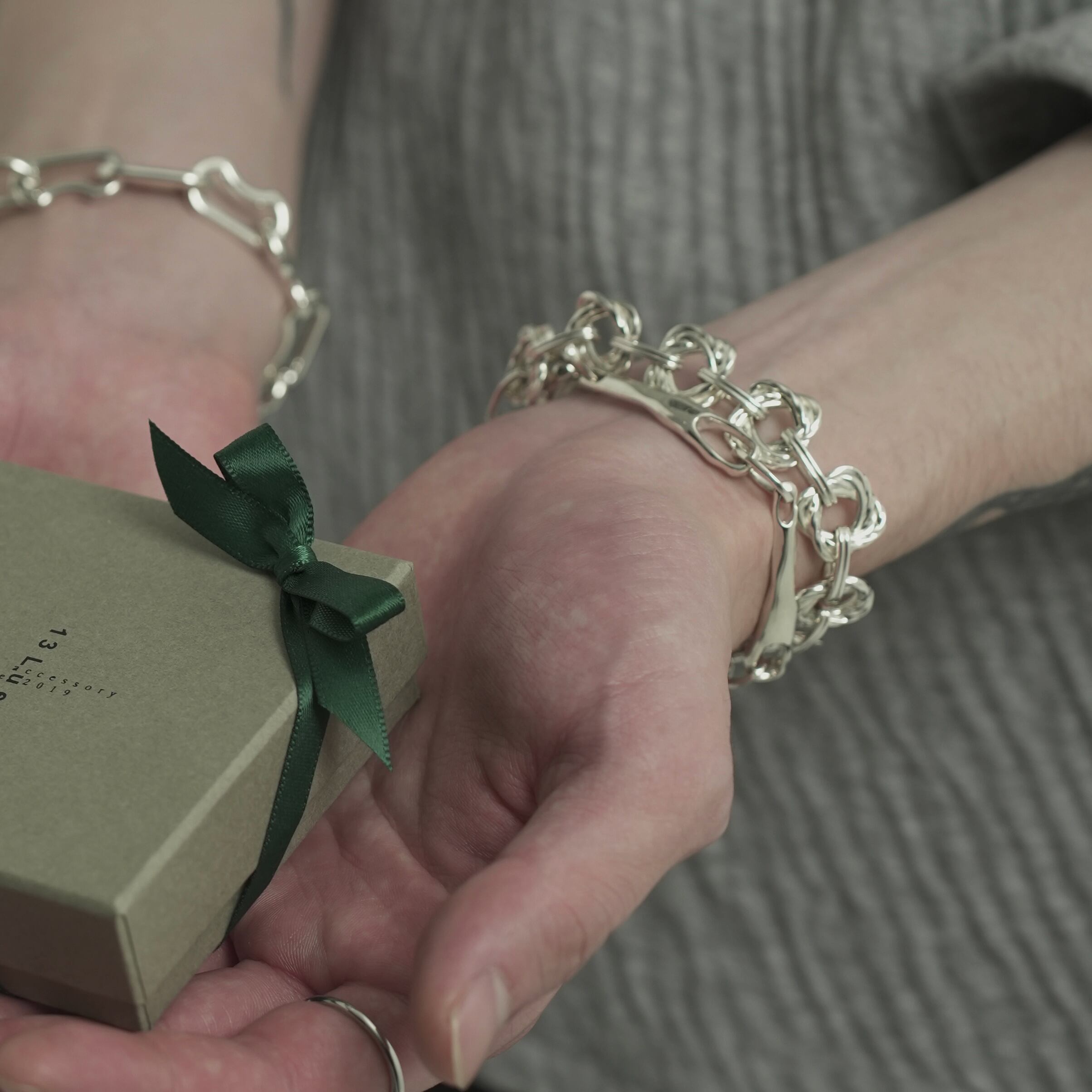 nuance bone bracelet【受注品】