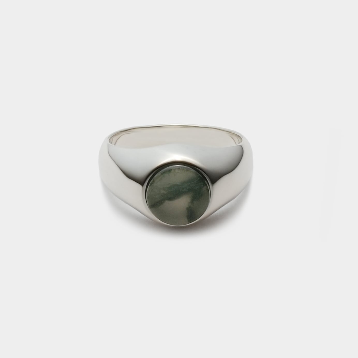 Moss Agate Ring【受注品】