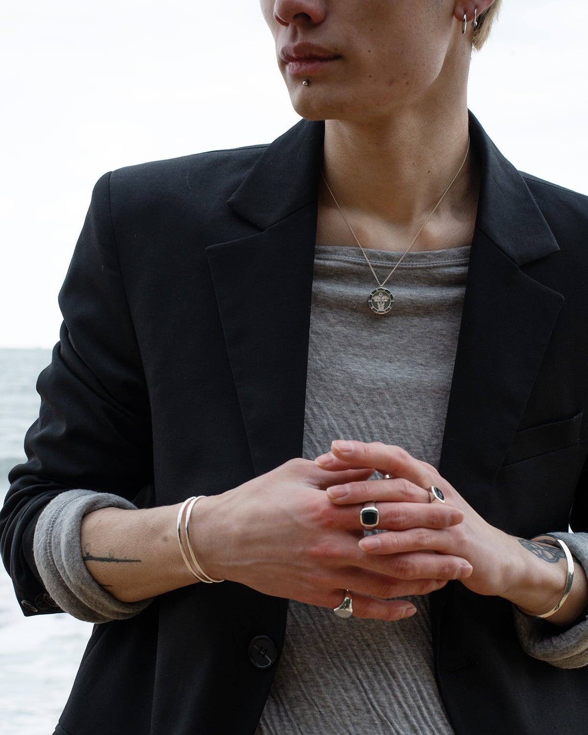 Mercury necklace【受注品】