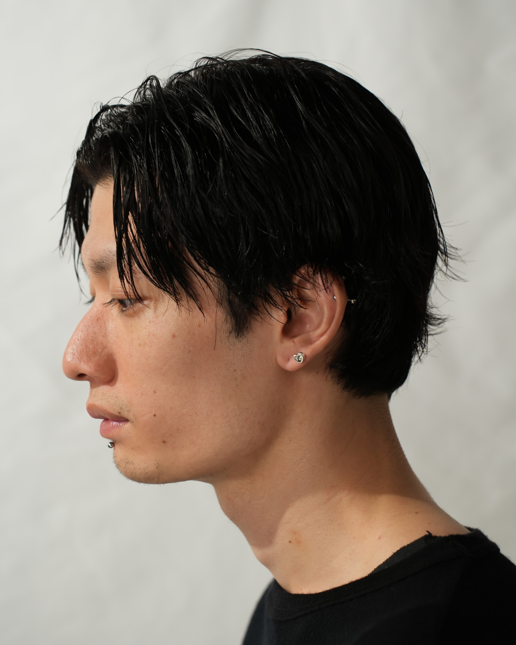 Heart & tears pierce【受注品】