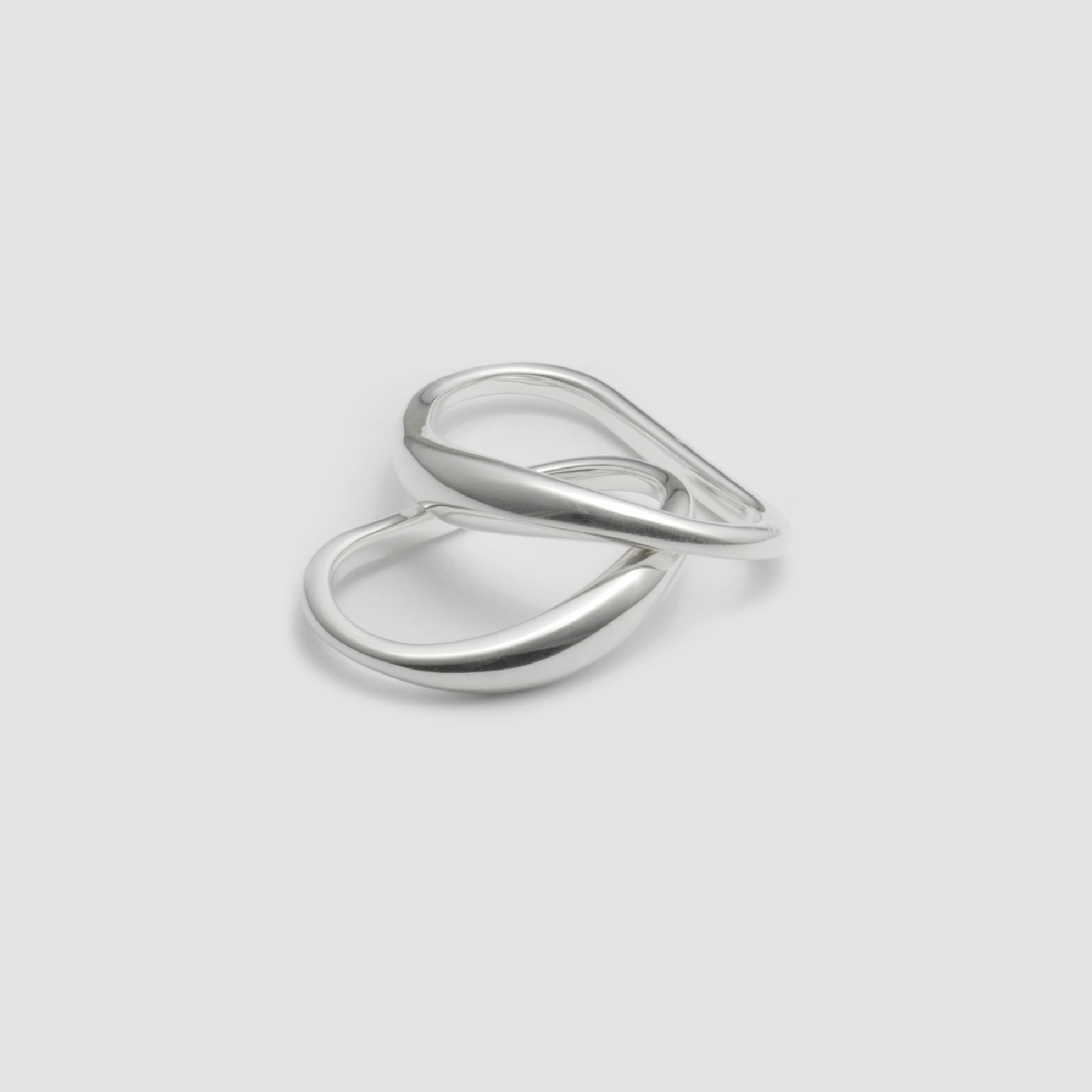 wave 2 finger ring【受注品】