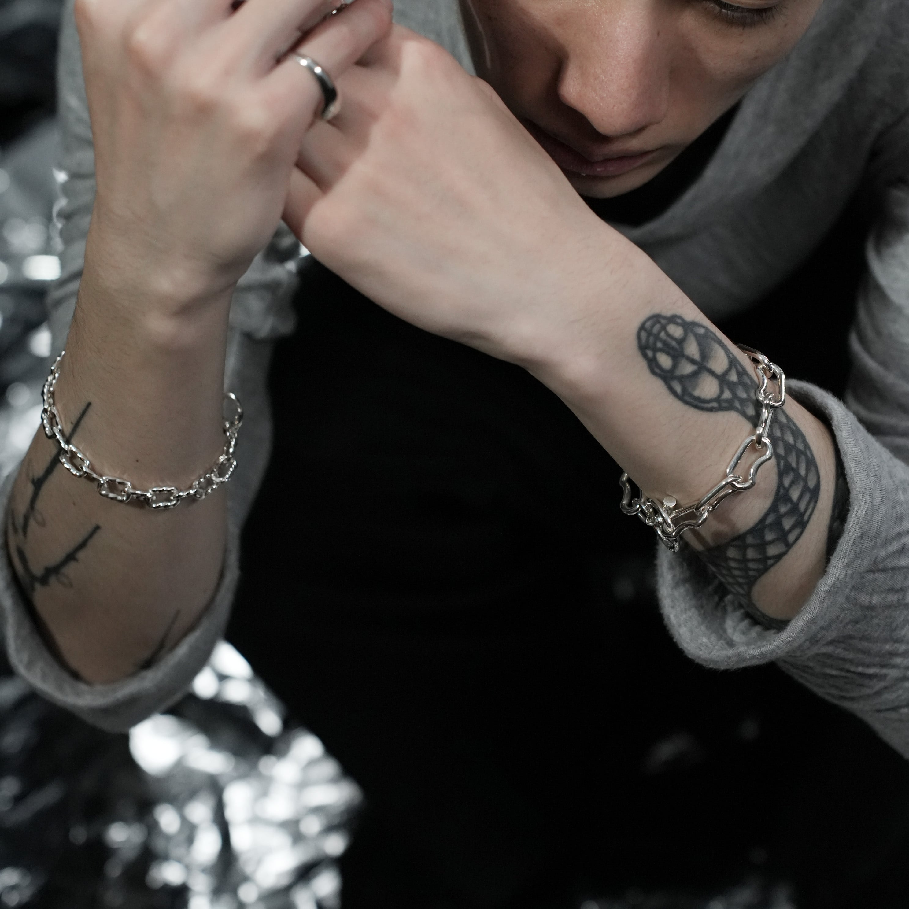 swell chain bracelet【受注品】