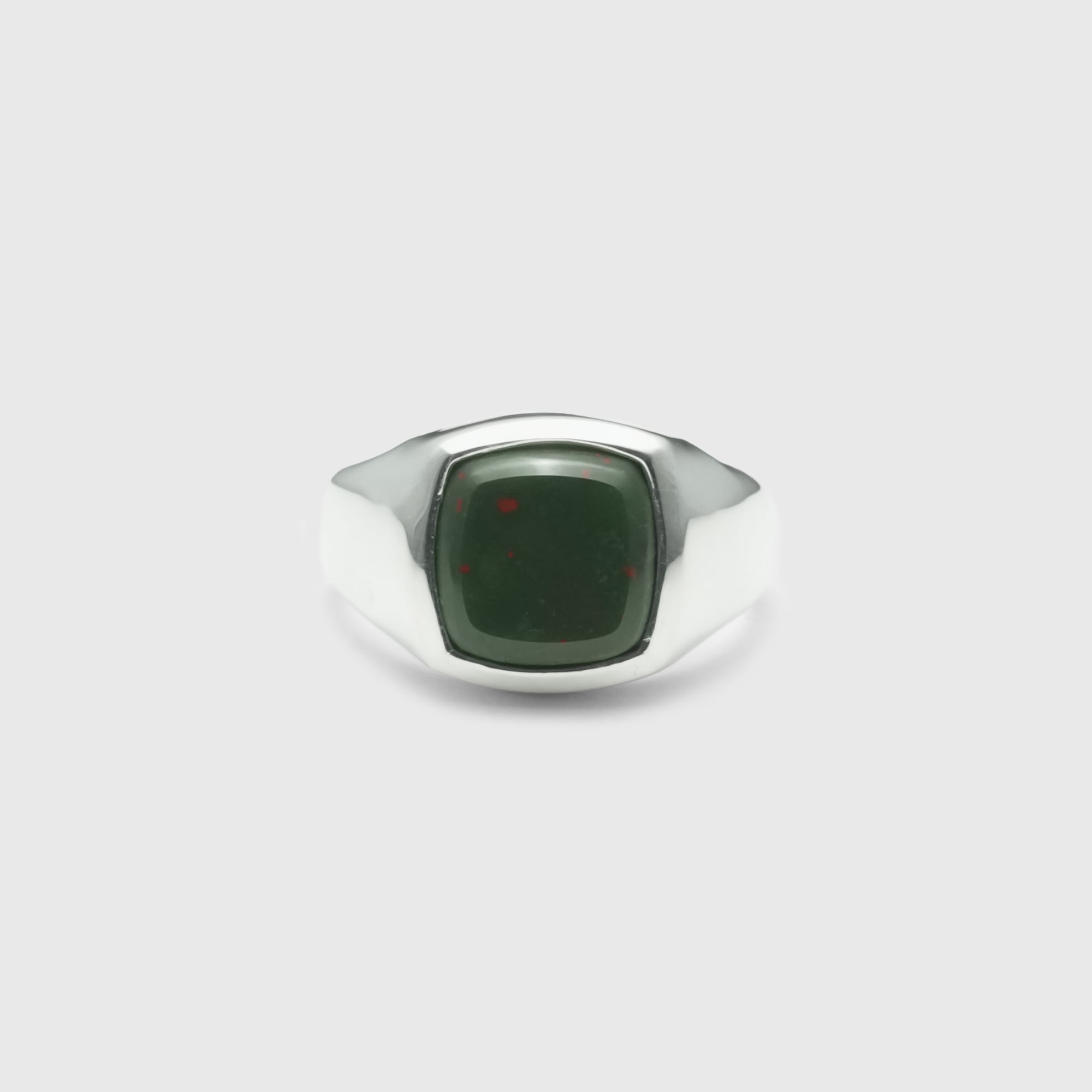 Blood stone ring【受注品】