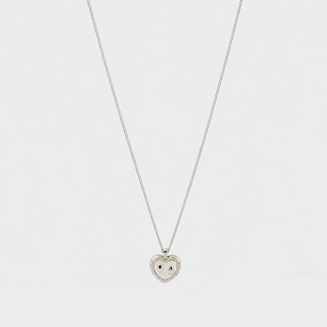 Heart & tears necklace【受注品】