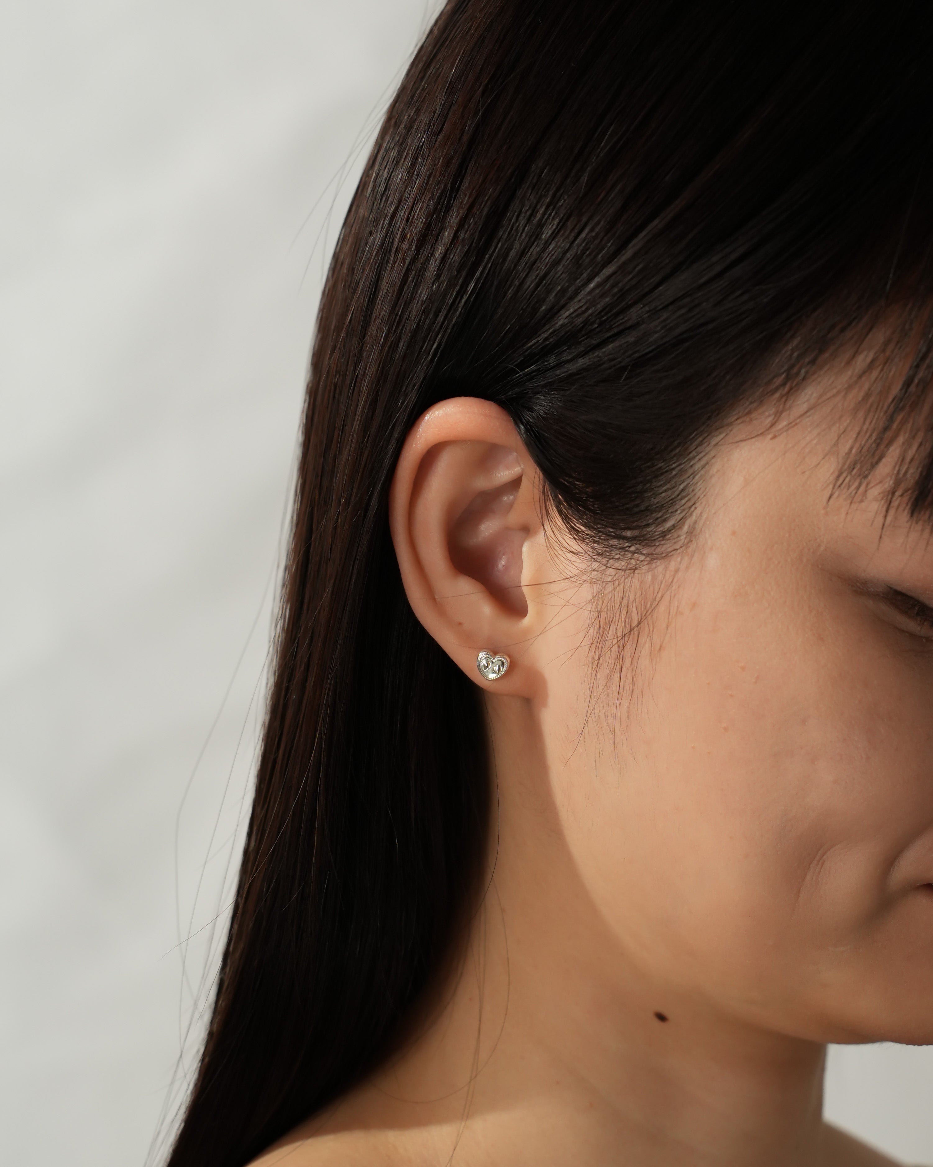 Heart & tears pierce【受注品】