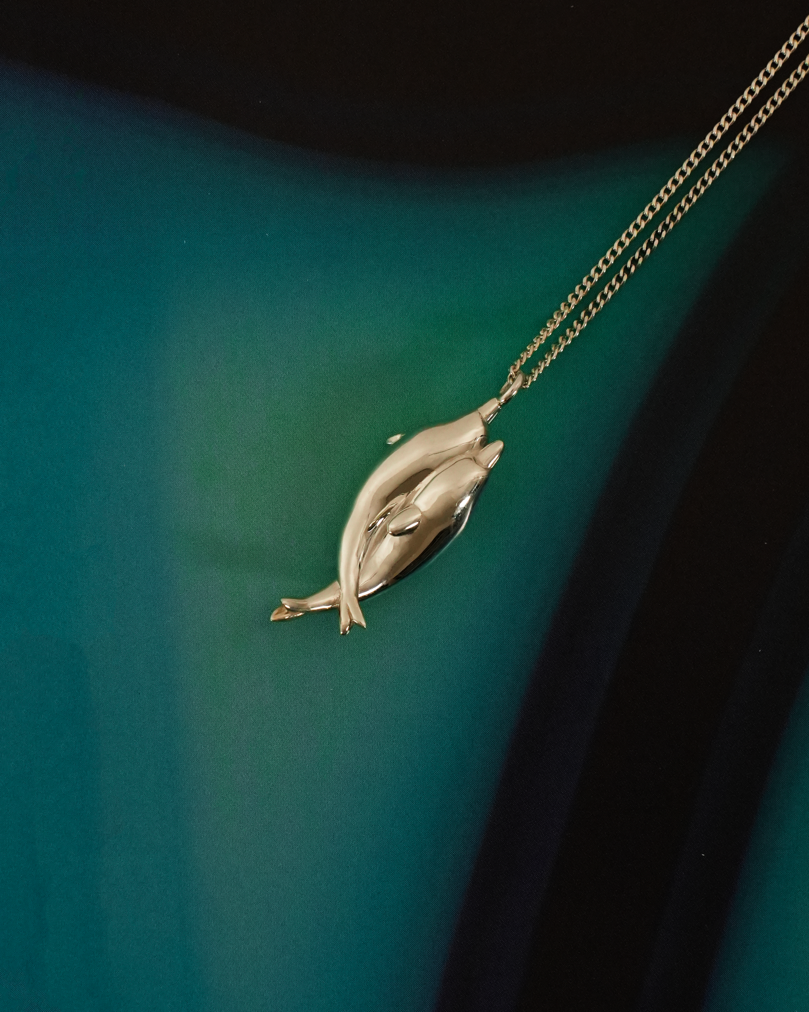 dolphin necklace