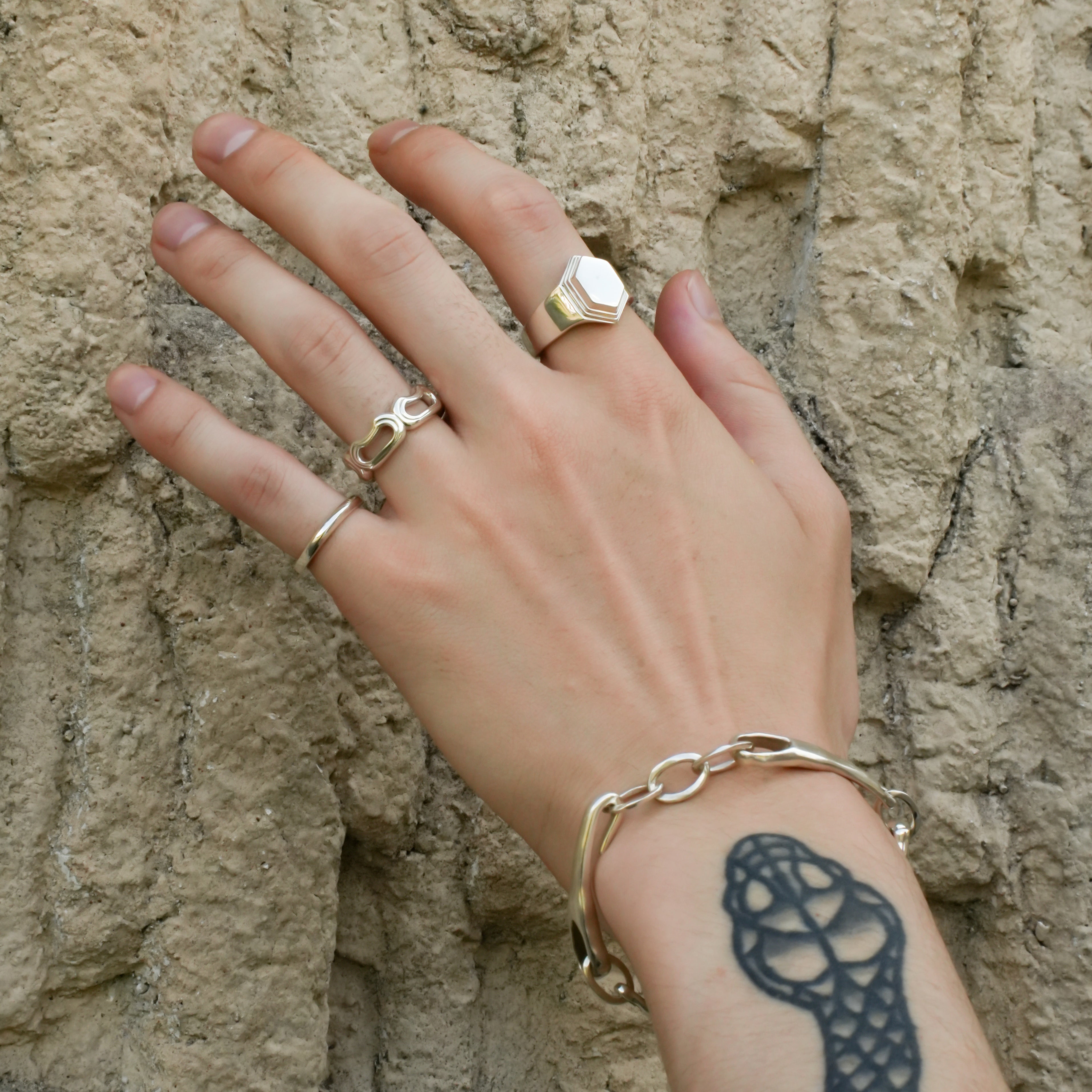 nuance bone bracelet【受注品】