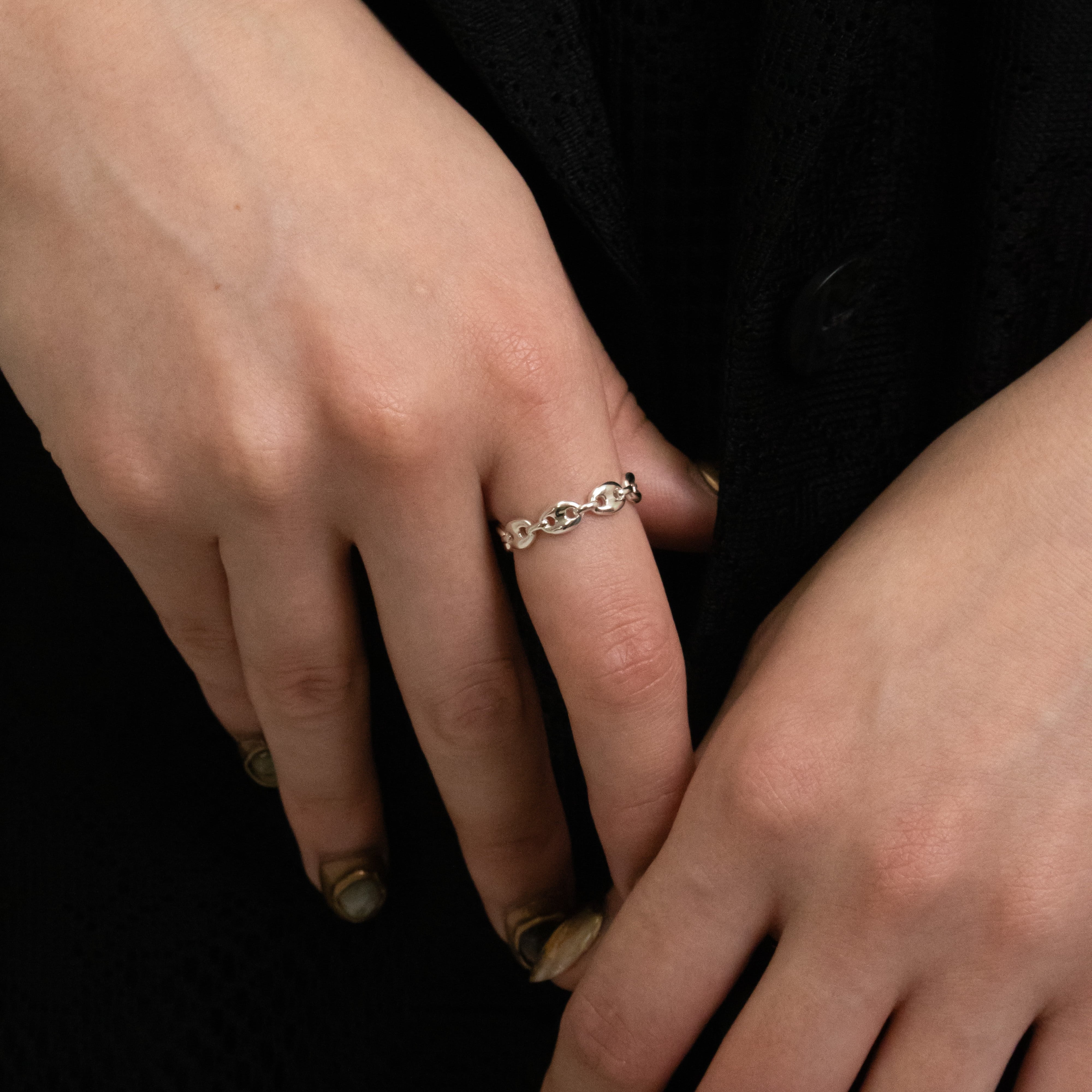 pig chain ring 【受注品】