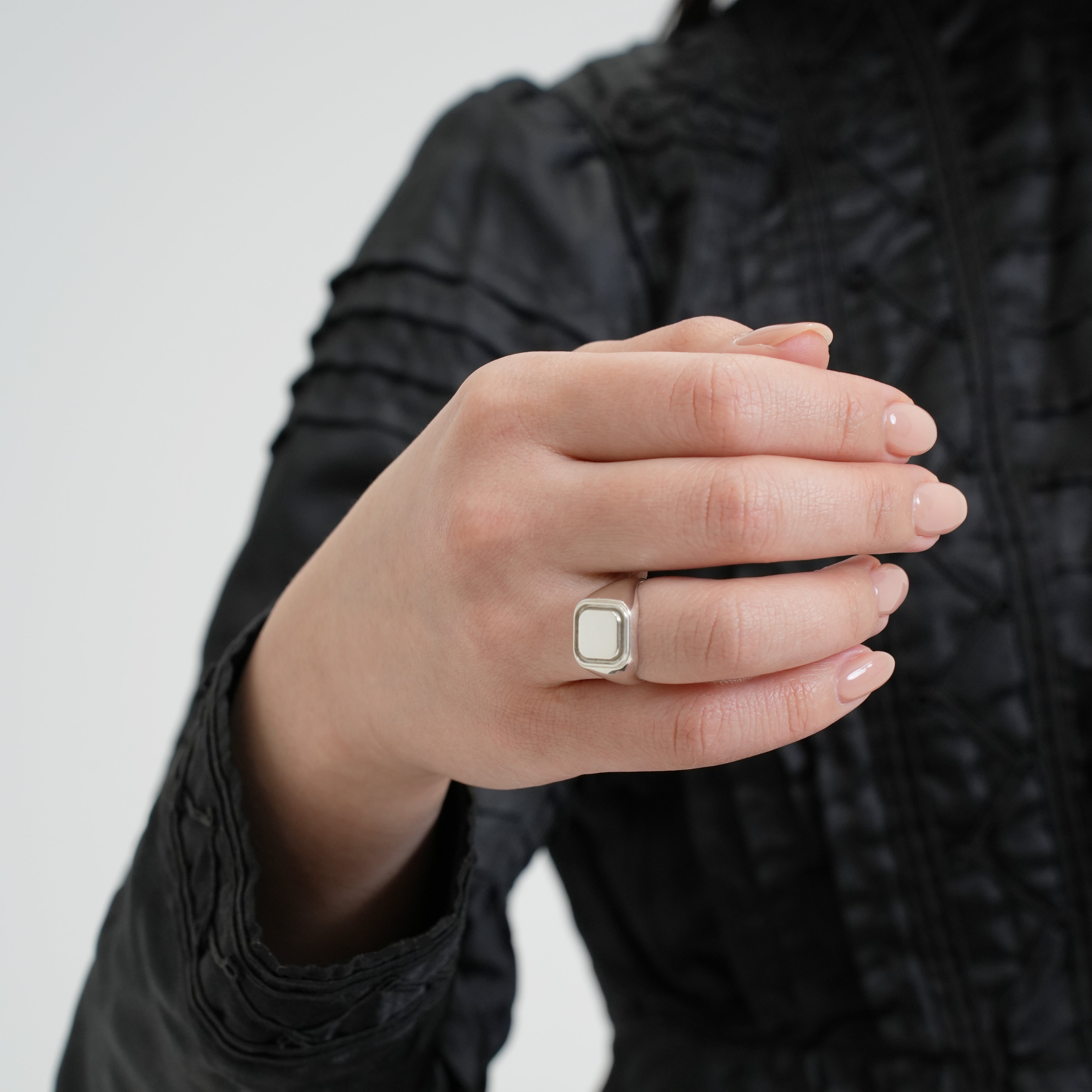 13 シグネットリング【受注品】