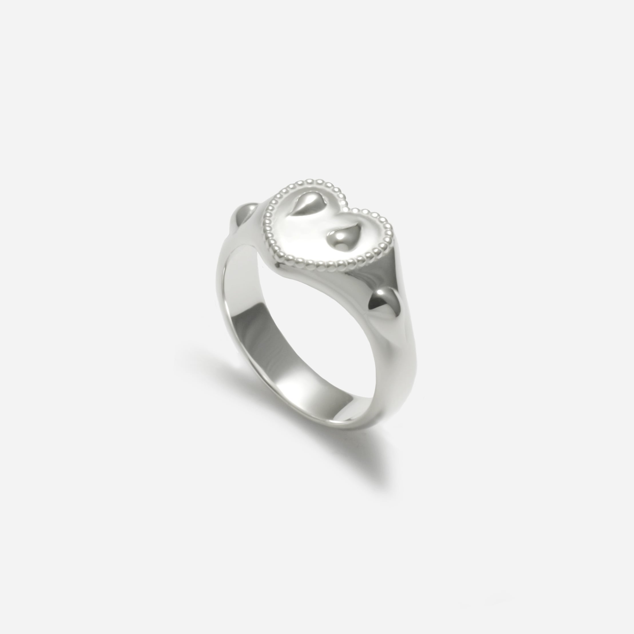 Heart & tears ring【受注品】