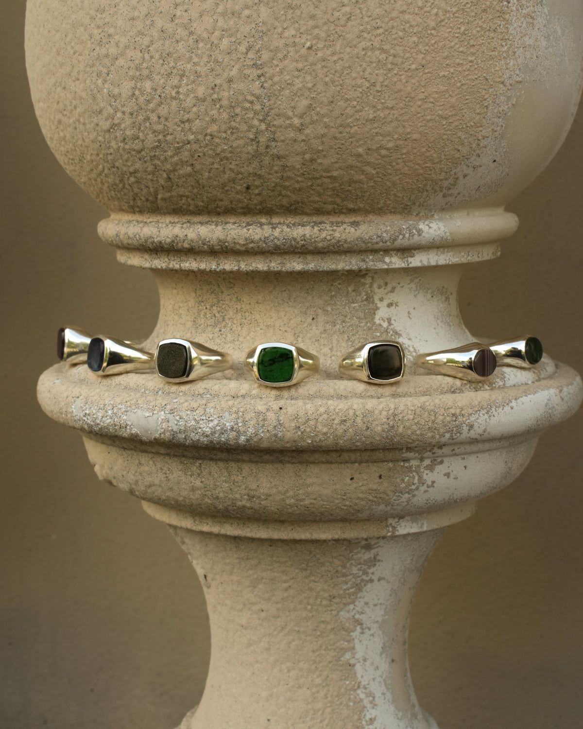 Hematite Stone Ring【受注品】