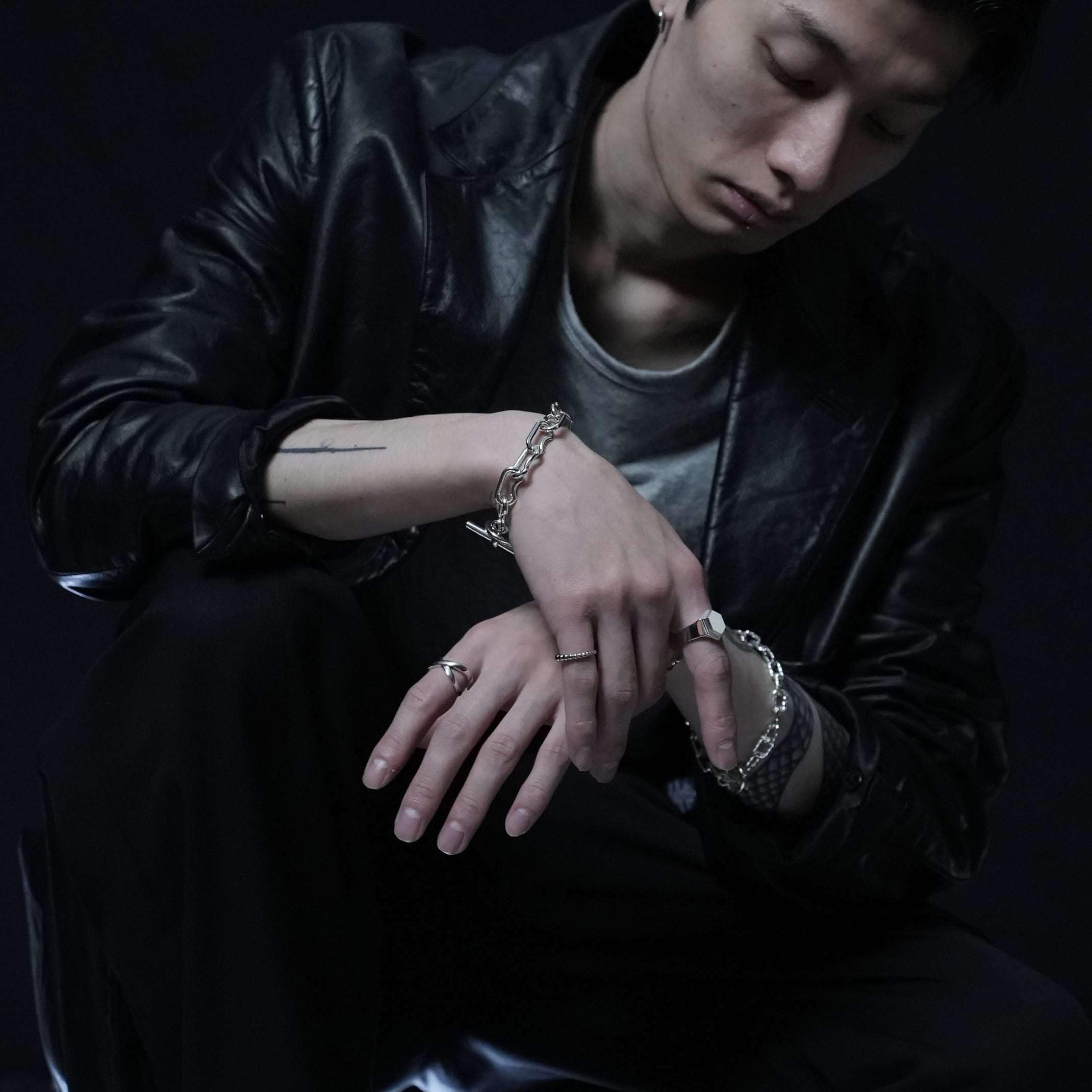 13 chain bracelet【受注品】