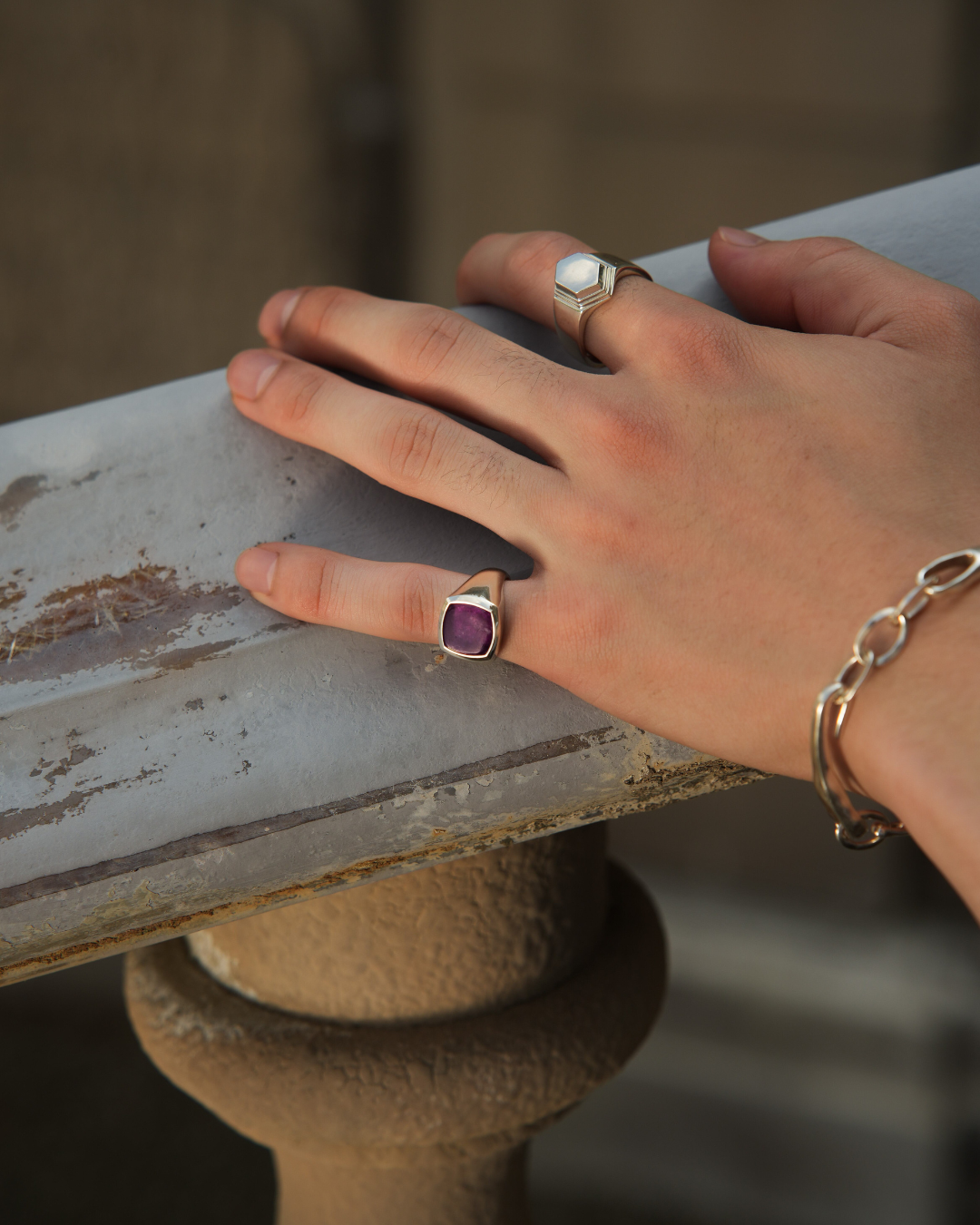 fluorite ring 【受注品】