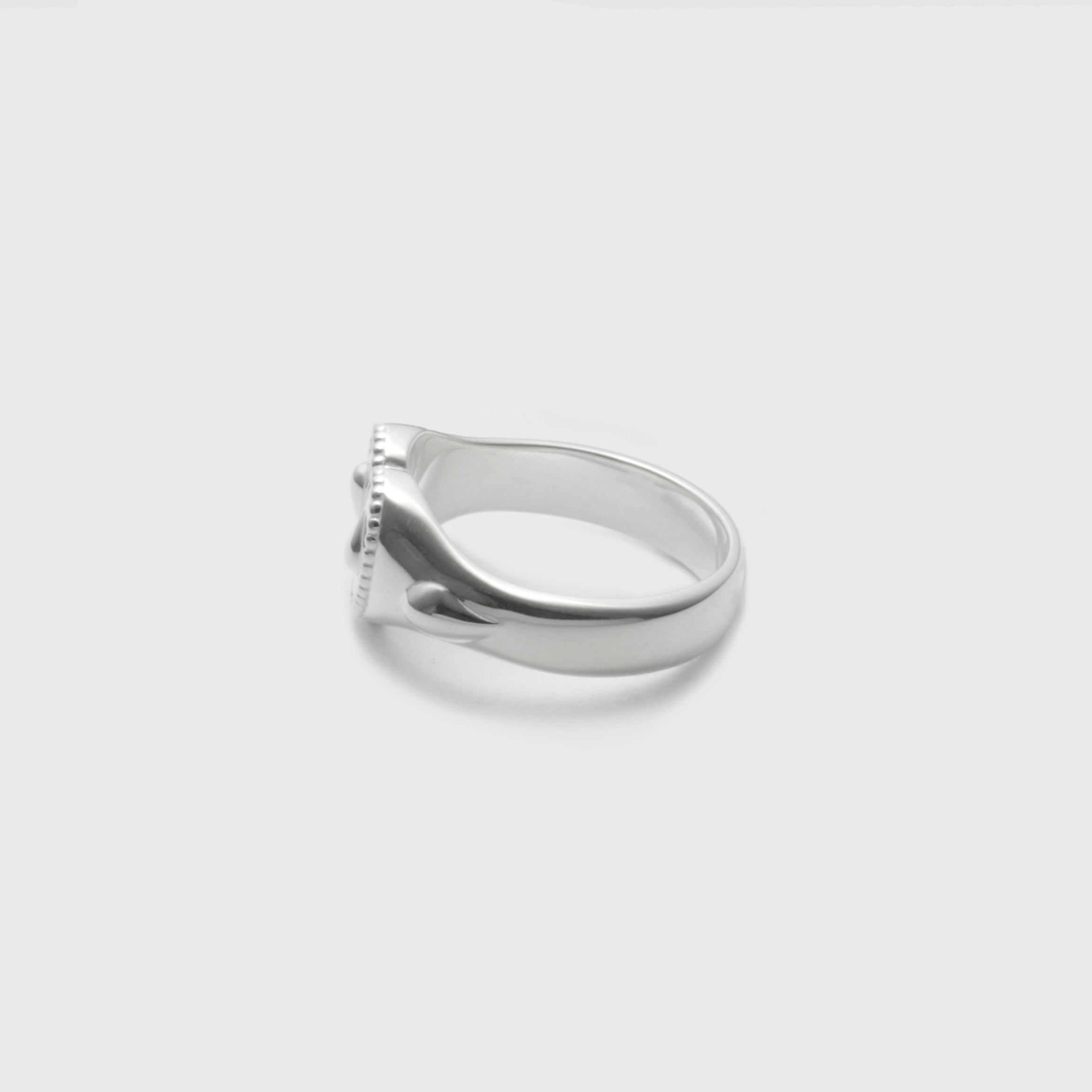 Heart & tears ring【受注品】