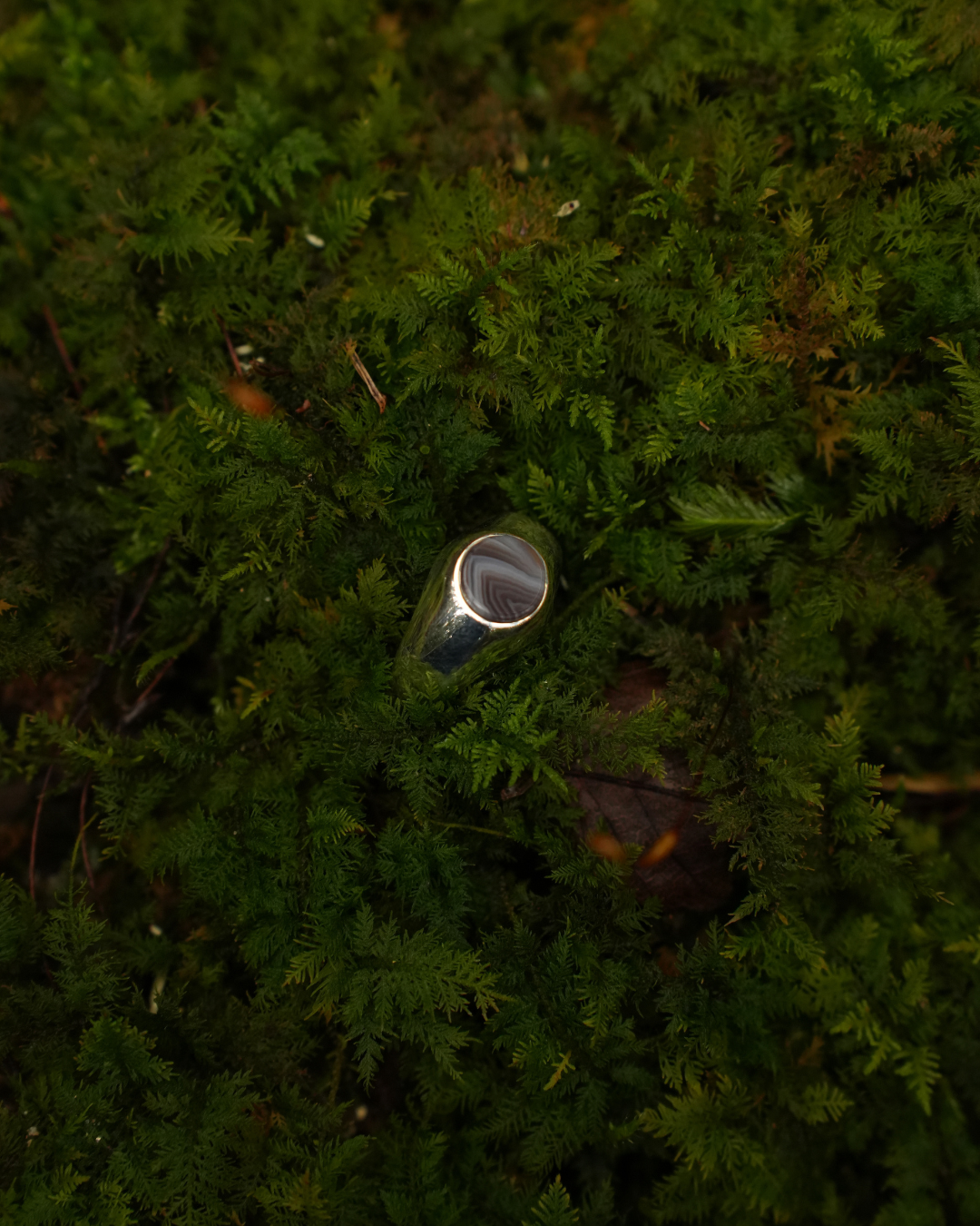 Botswana Agate ring【受注品】