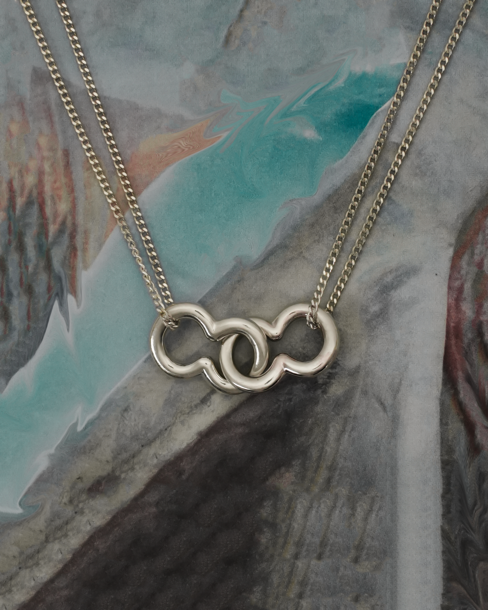 13 mantel w necklace【受注品】