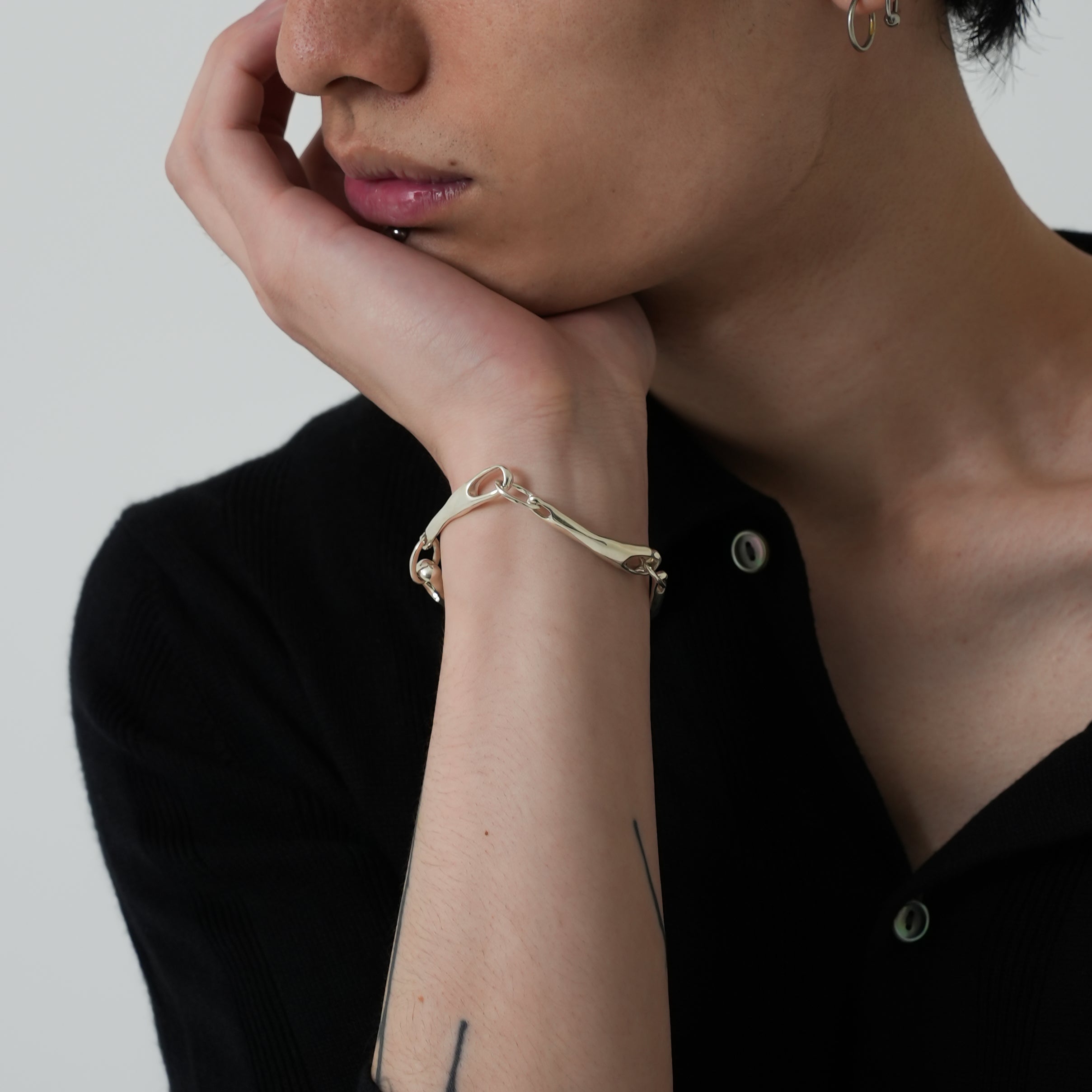 nuance bone bracelet【受注品】