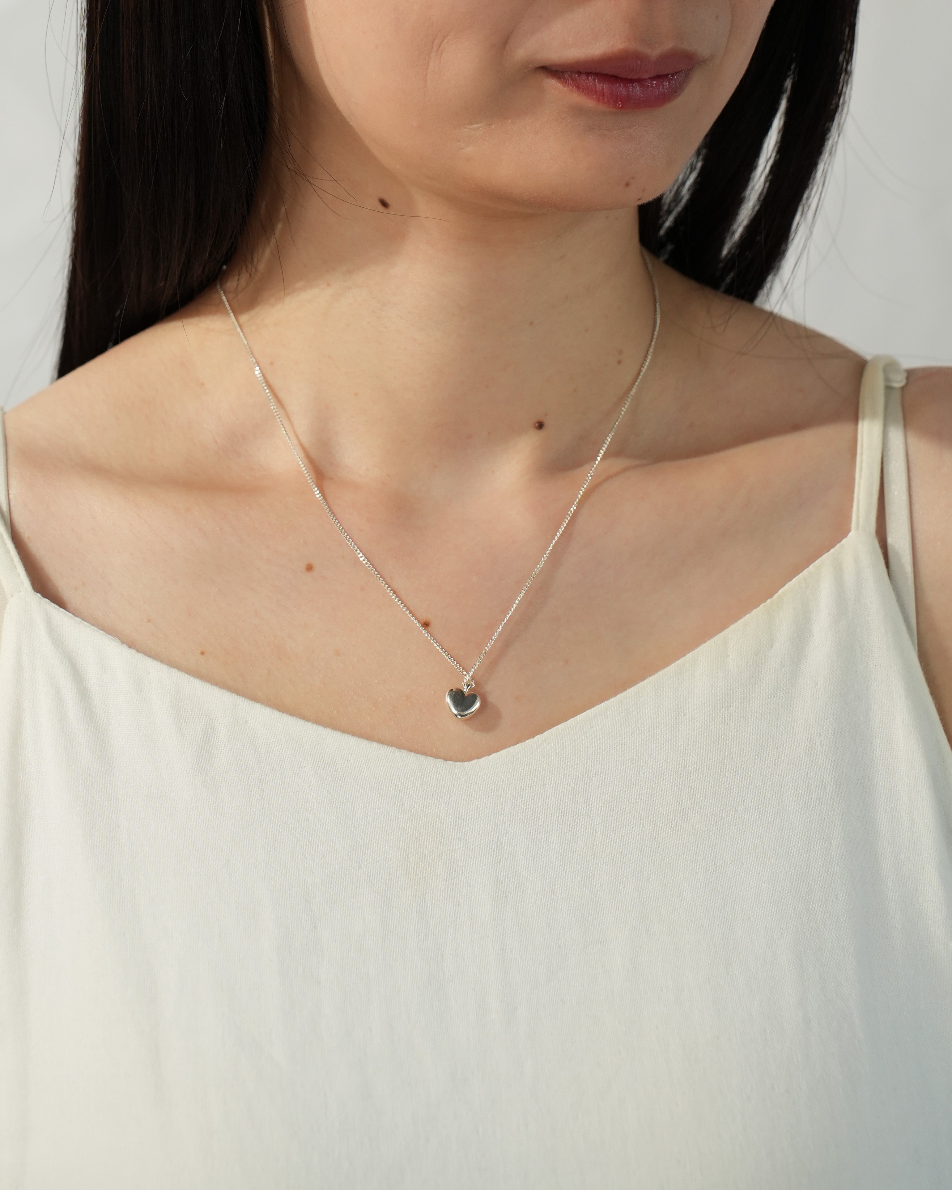 Heart & tears necklace【受注品】