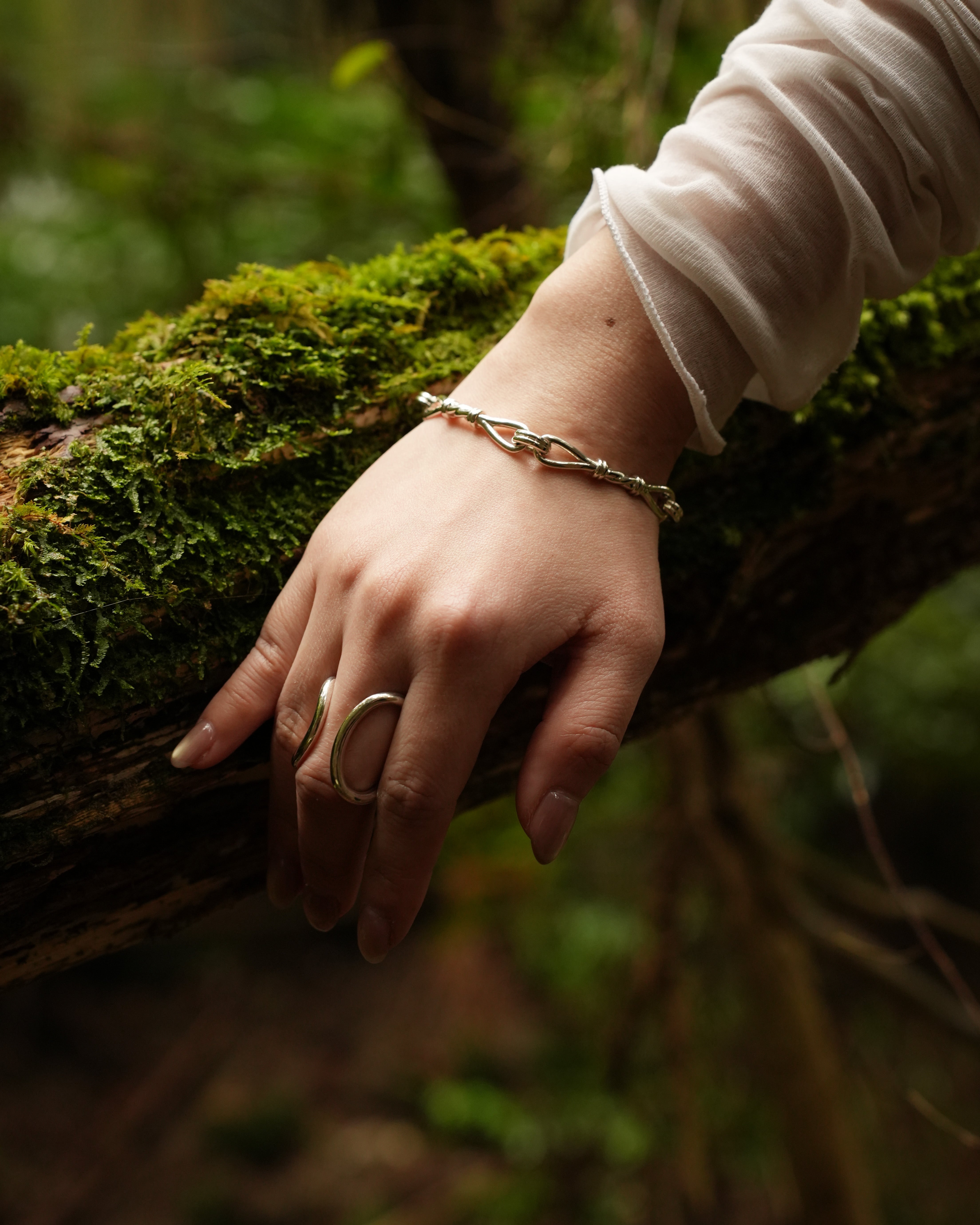 Knot bracelet【受注品】