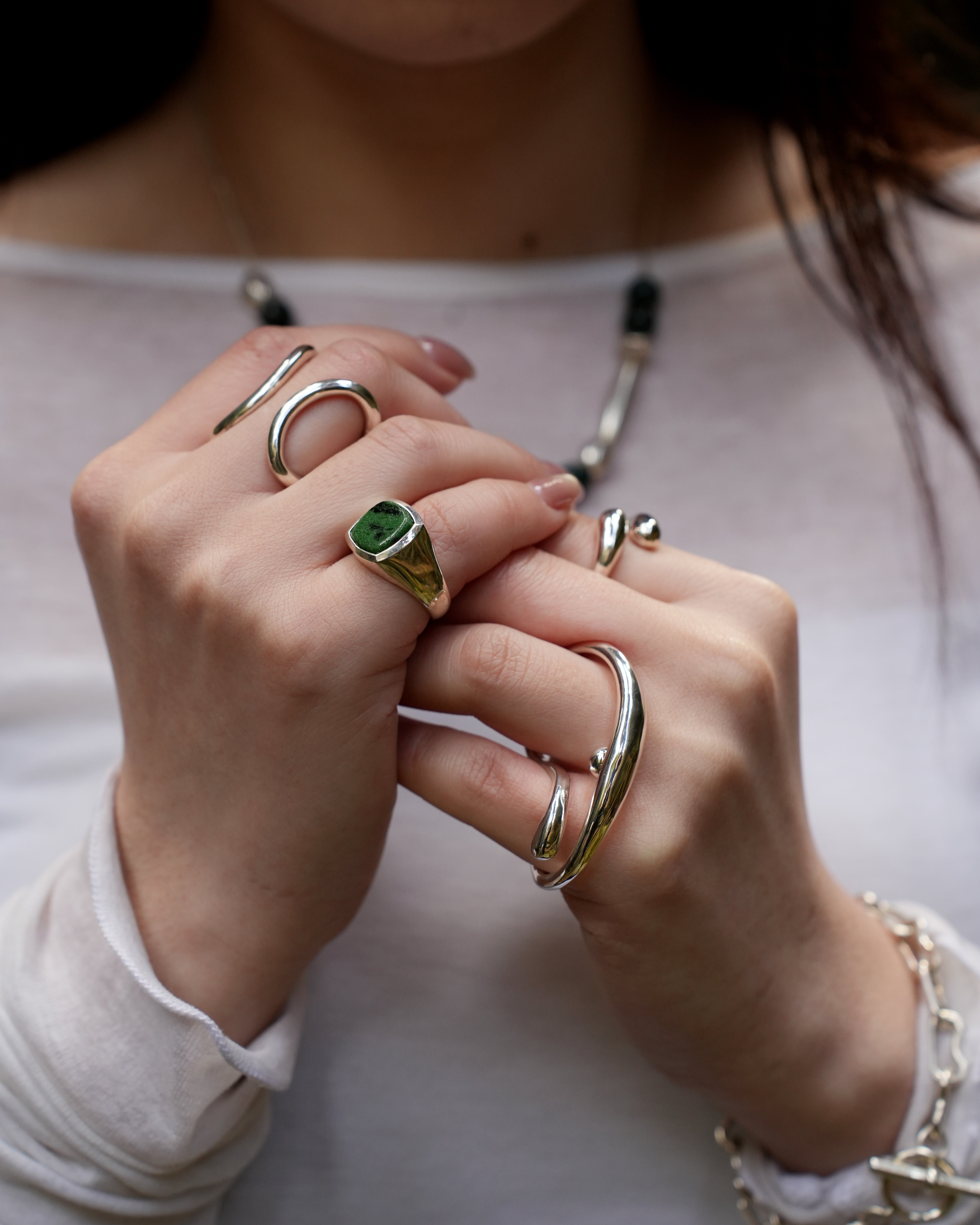 ruby zoisite Ring【受注品】