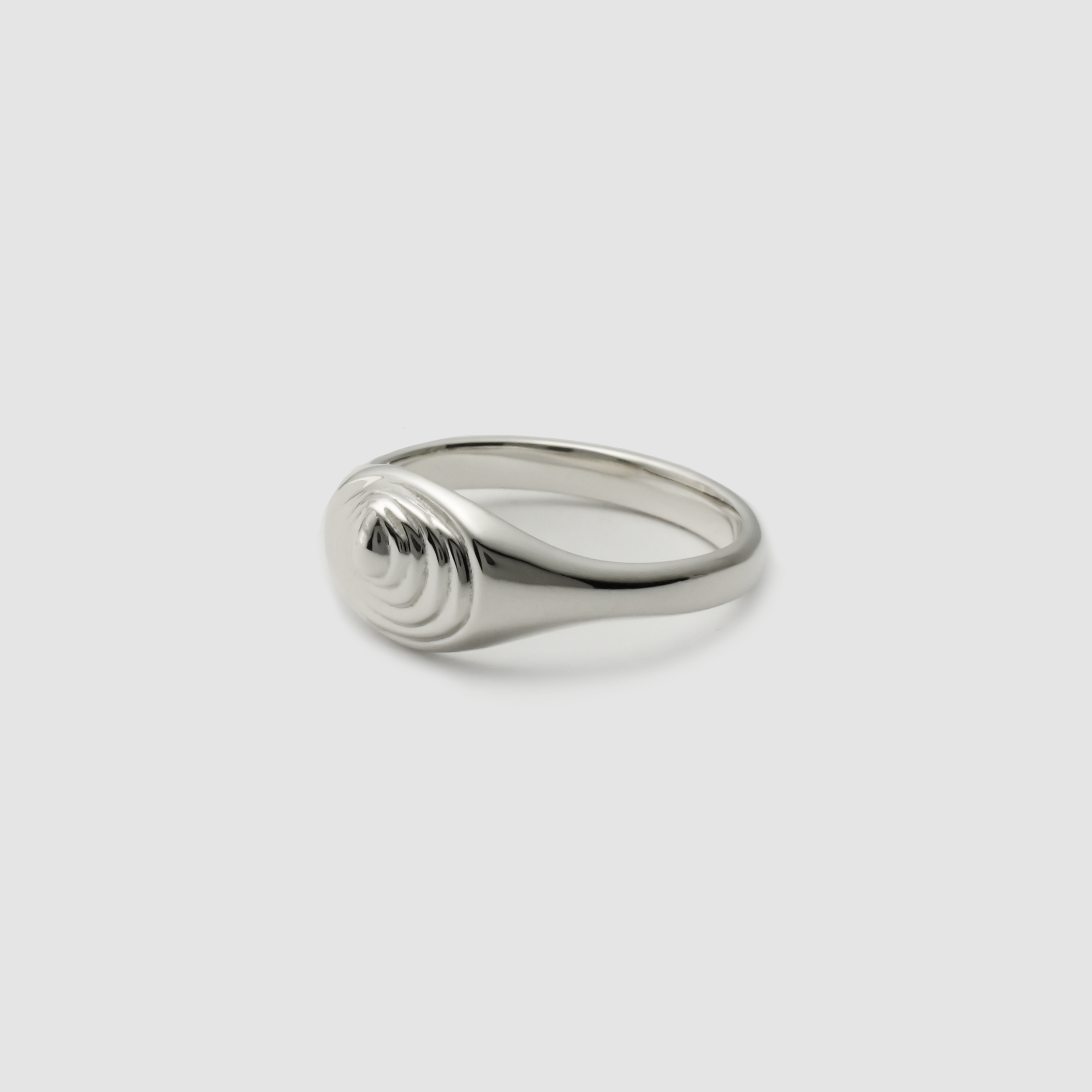 Ripple Signet Ring