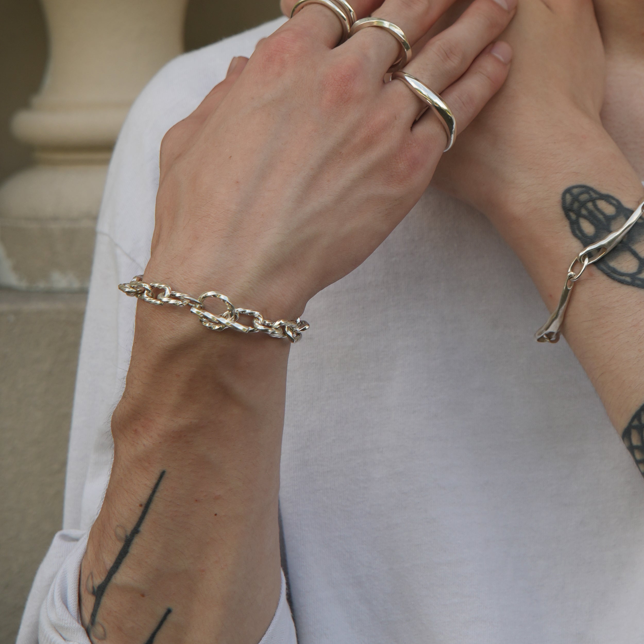 swell chain bracelet【受注品】
