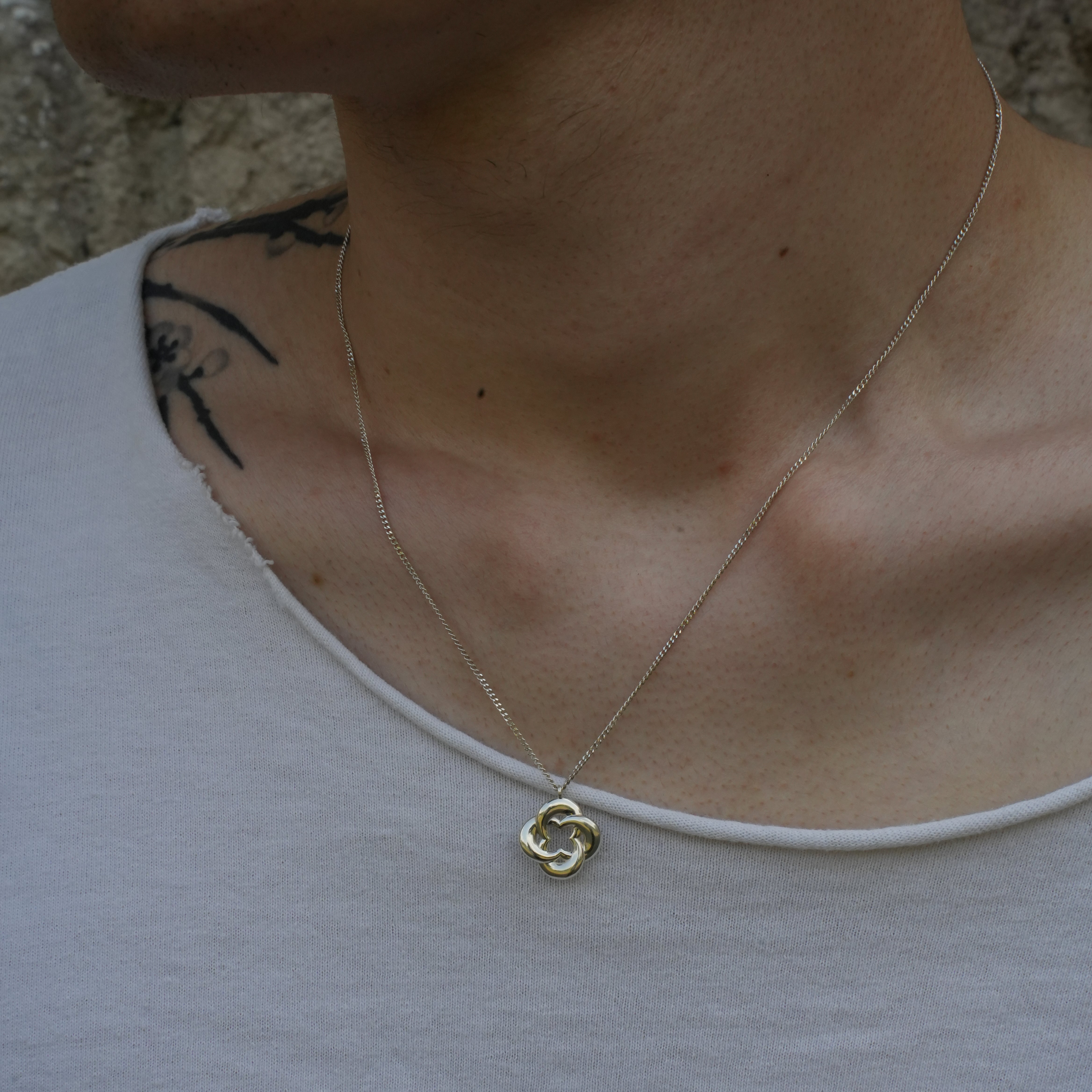 13 flower necklace【受注品】