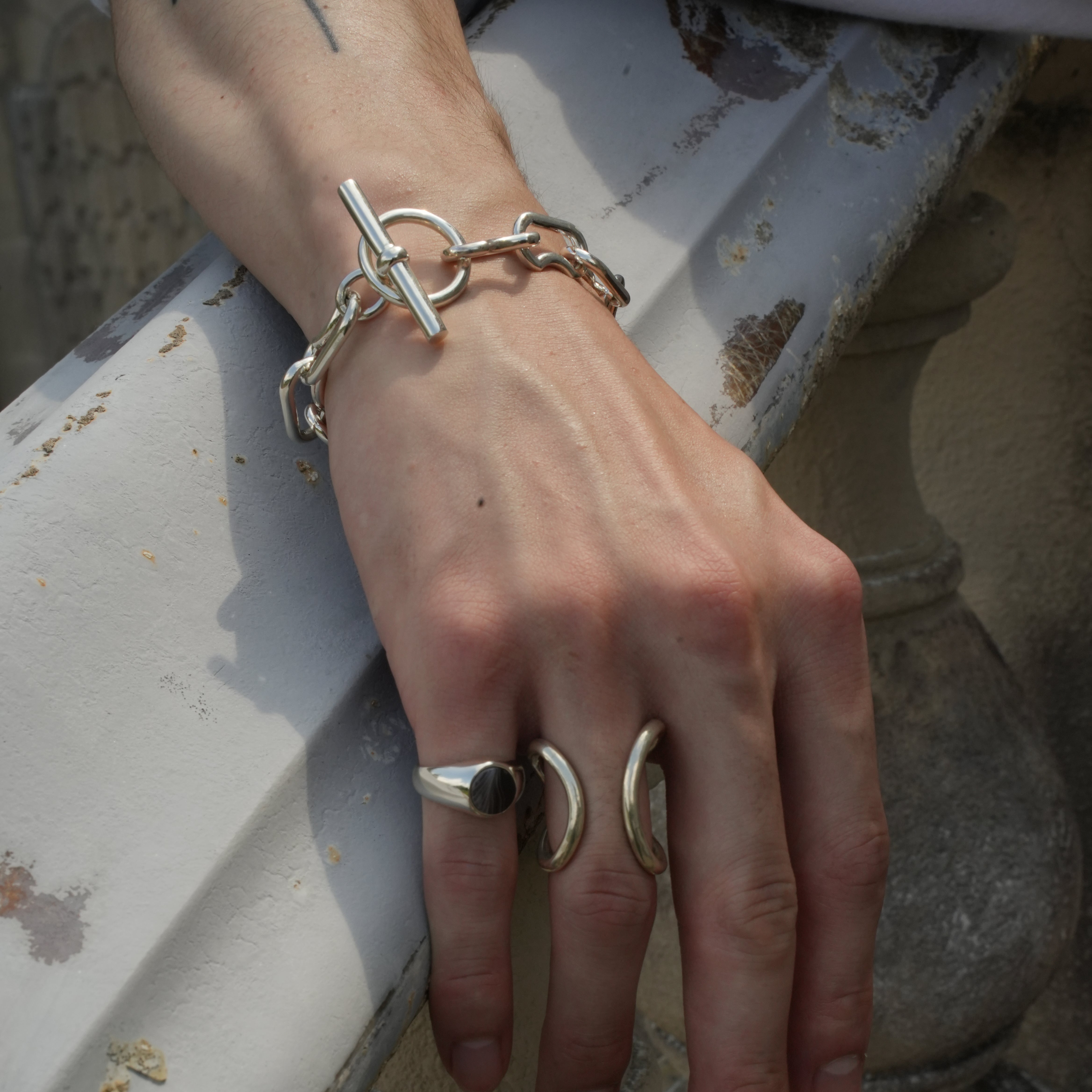 13 chain bracelet【受注品】