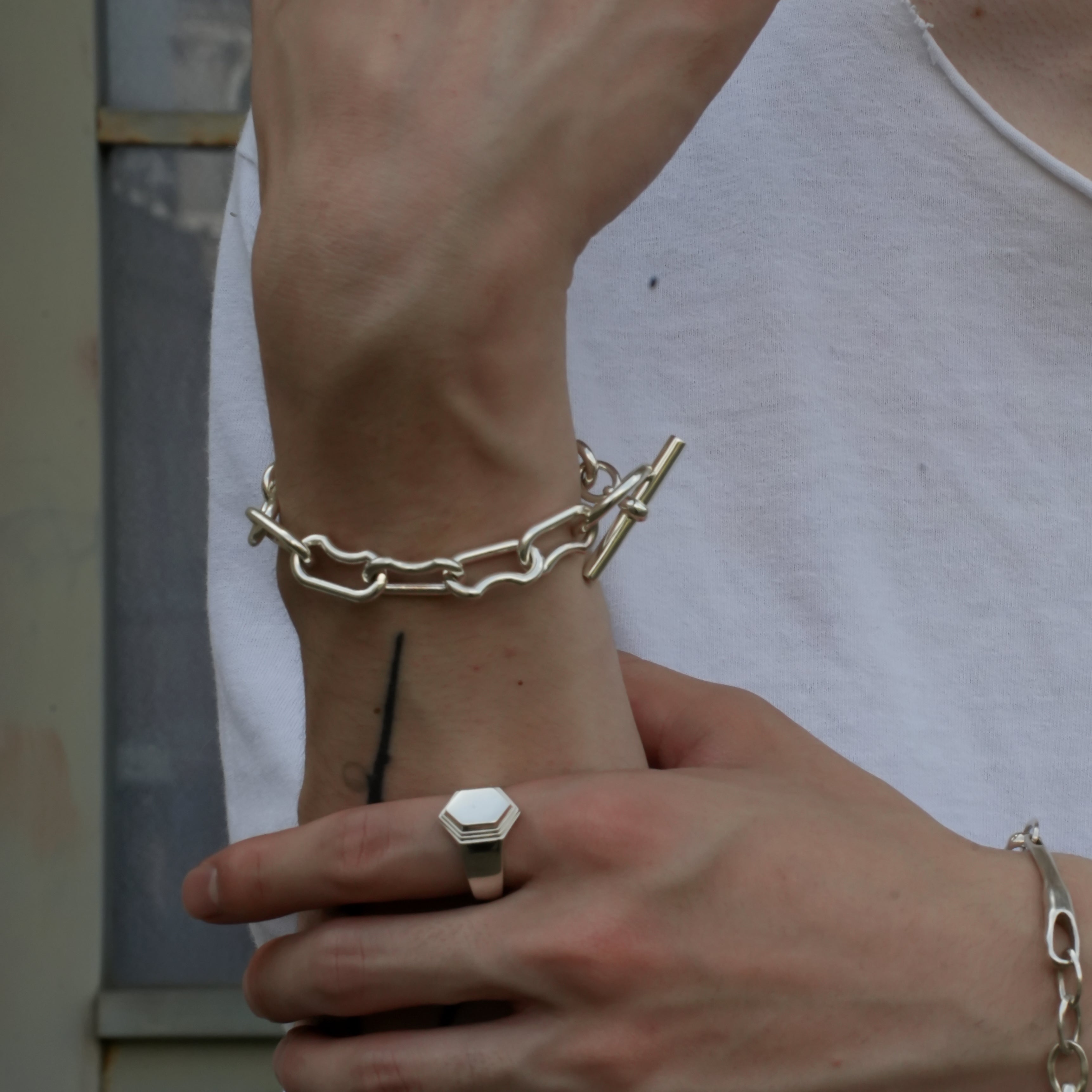 13 chain bracelet【受注品】