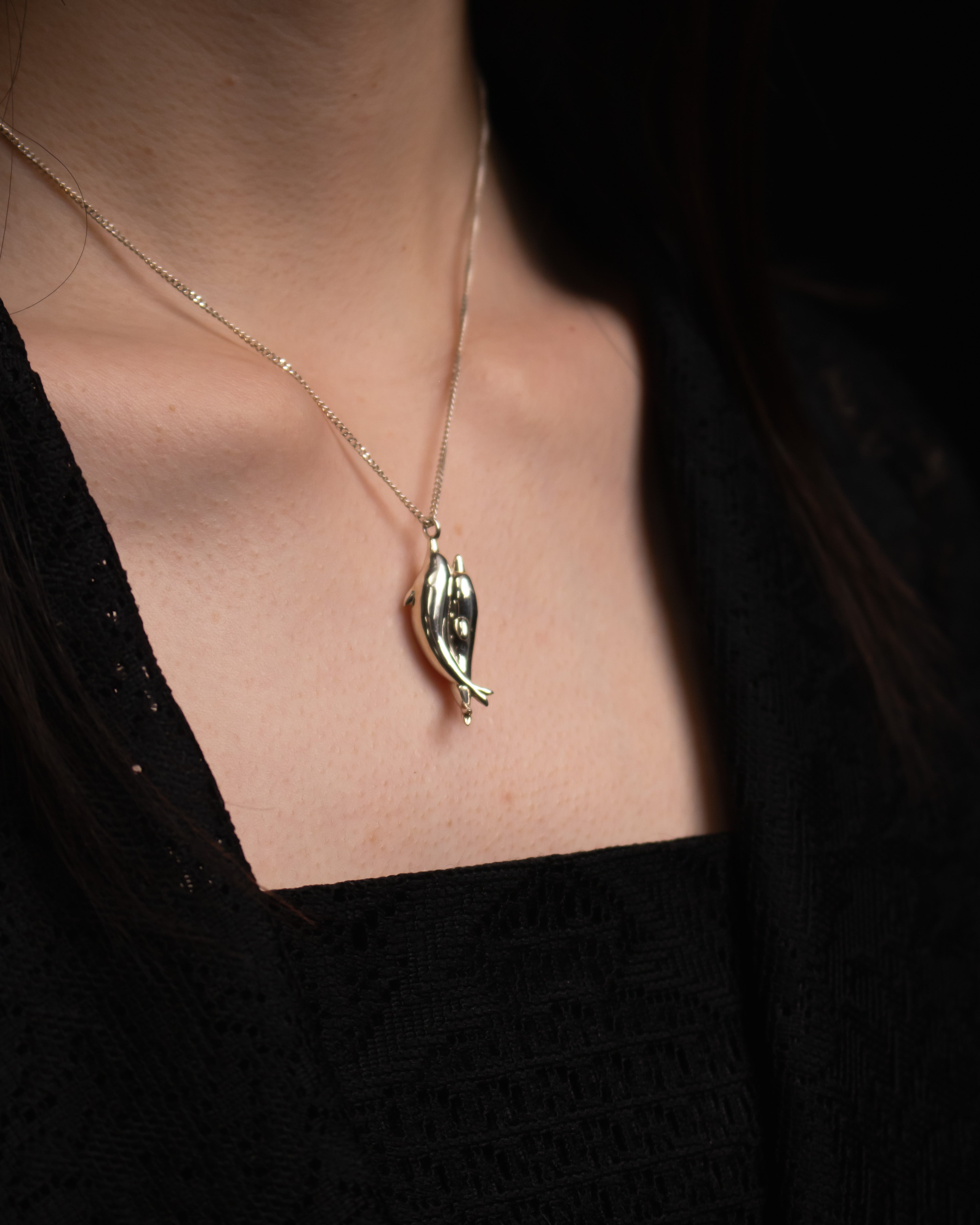 dolphin necklace