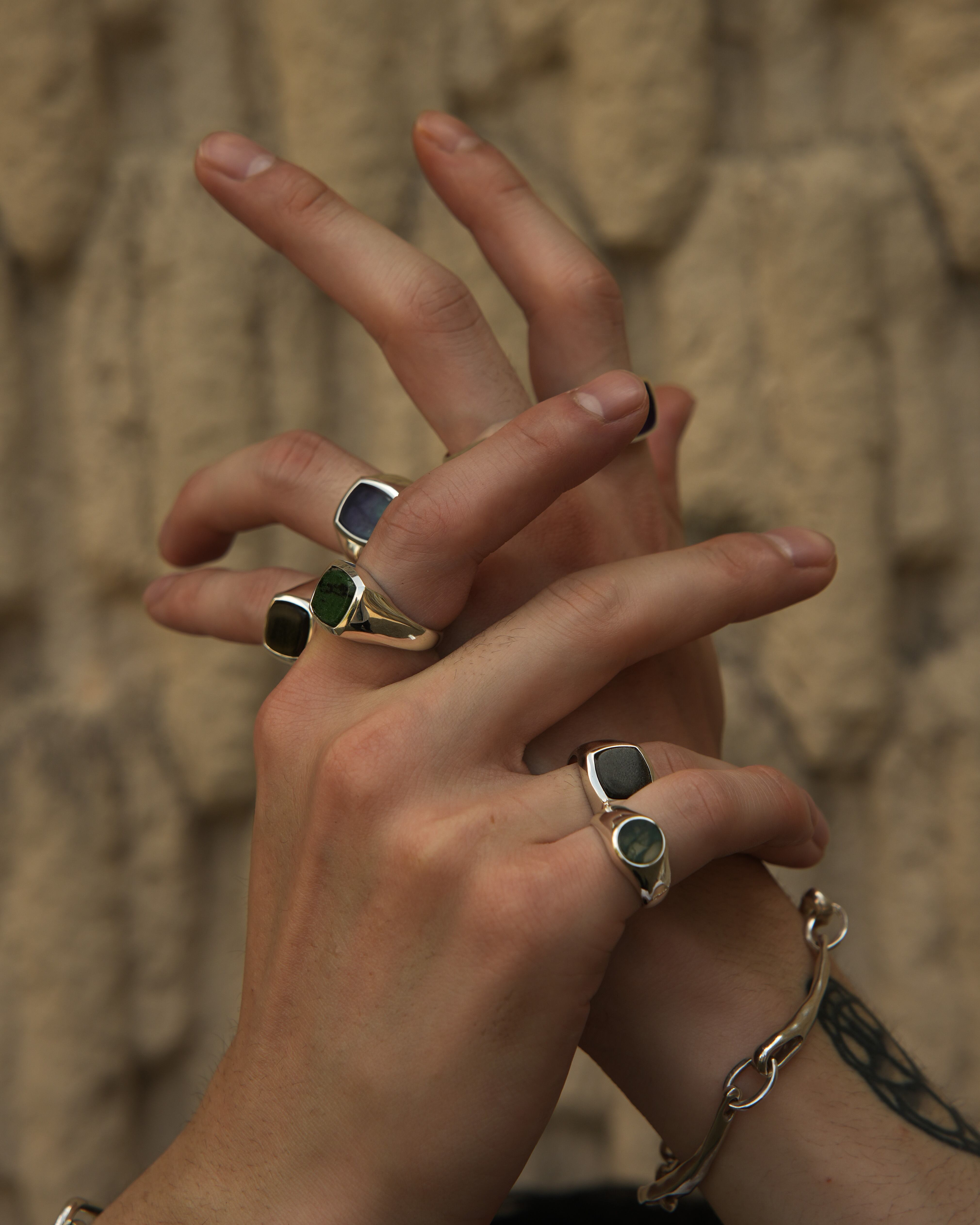 ruby zoisite Ring【受注品】