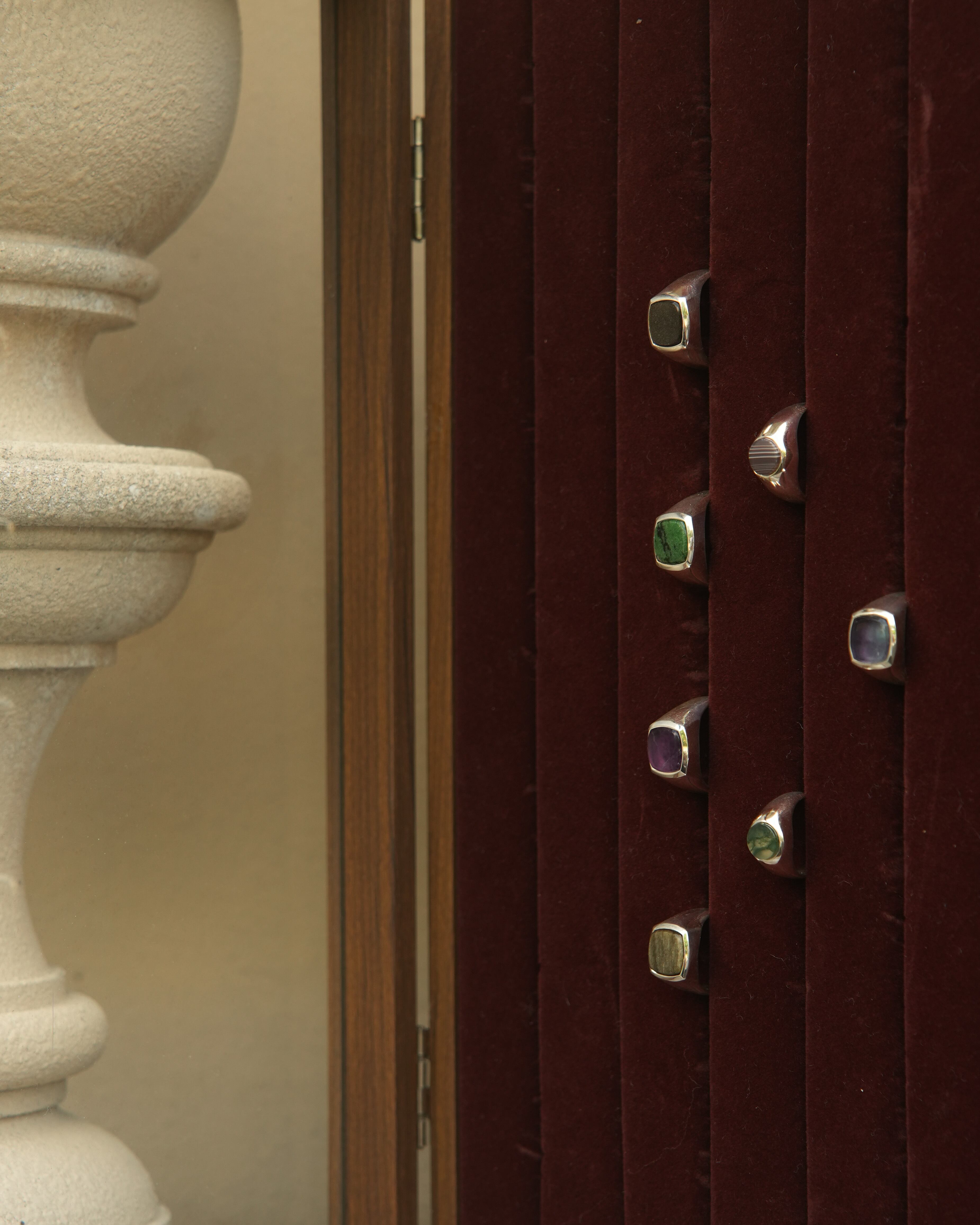 Botswana Agate ring【受注品】