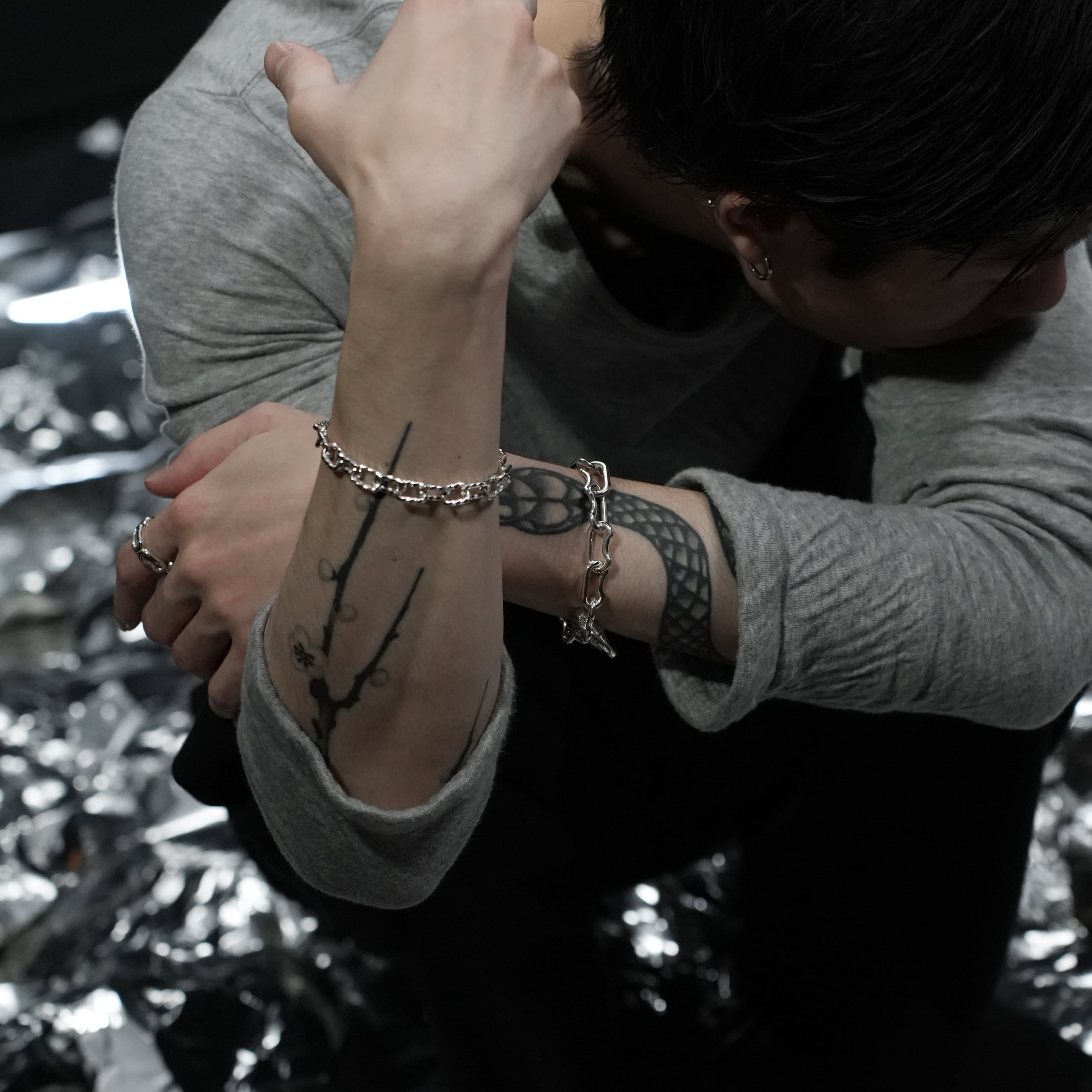 swell chain bracelet【受注品】