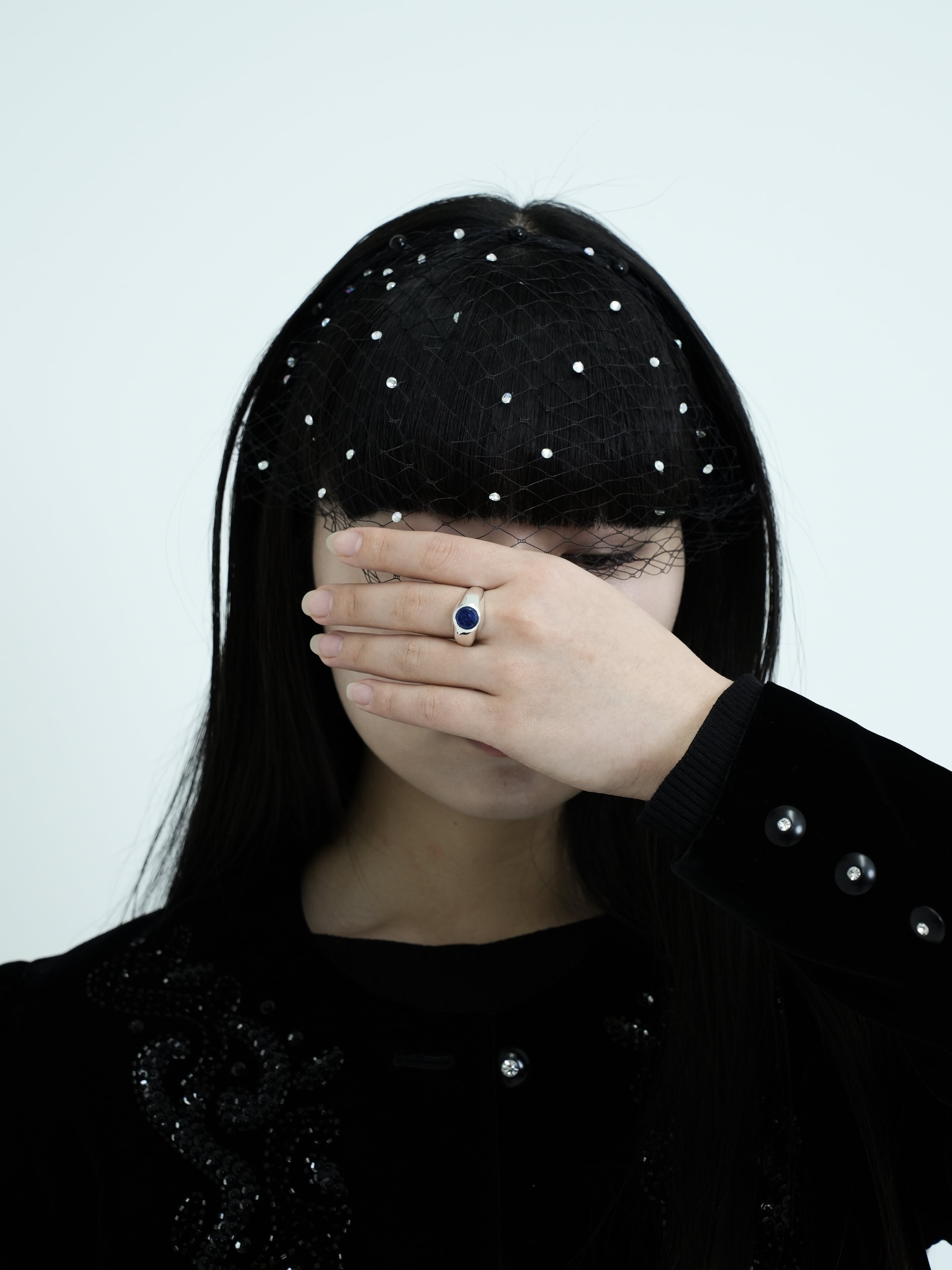 sodalite stone ring【受注品】